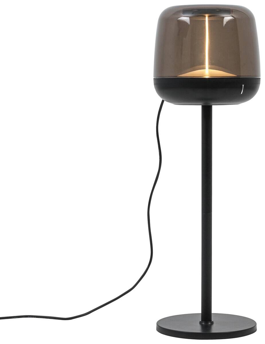 Tischleuchte schwarz H/D: ca. 37x11,5 cm