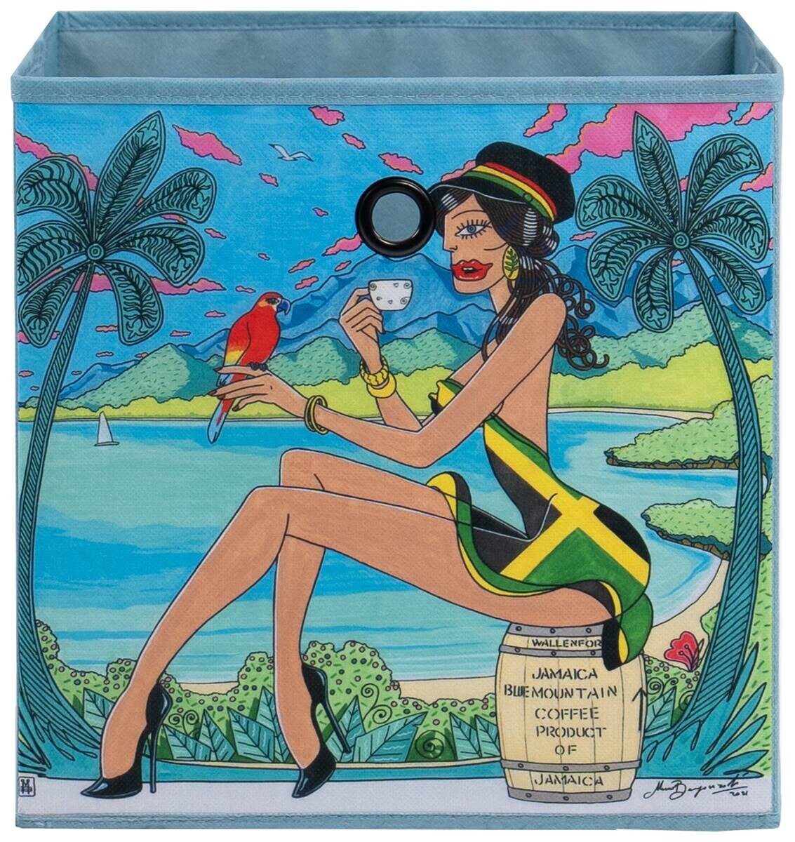 Stoffbox Stoffbox hellblau B/H/T: ca. 32x32x32 cm