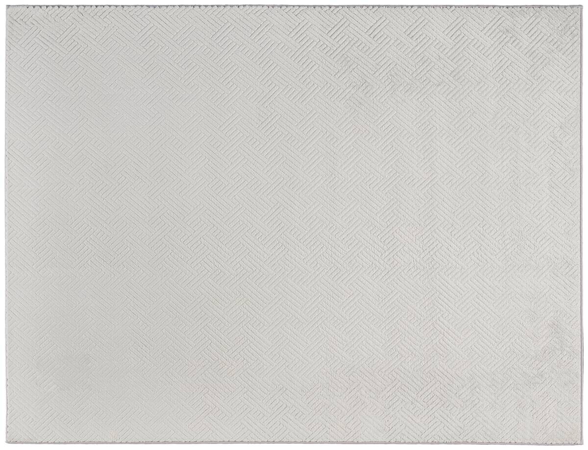 Fellimitat Monaco silber B/L: ca. 160x230 cm