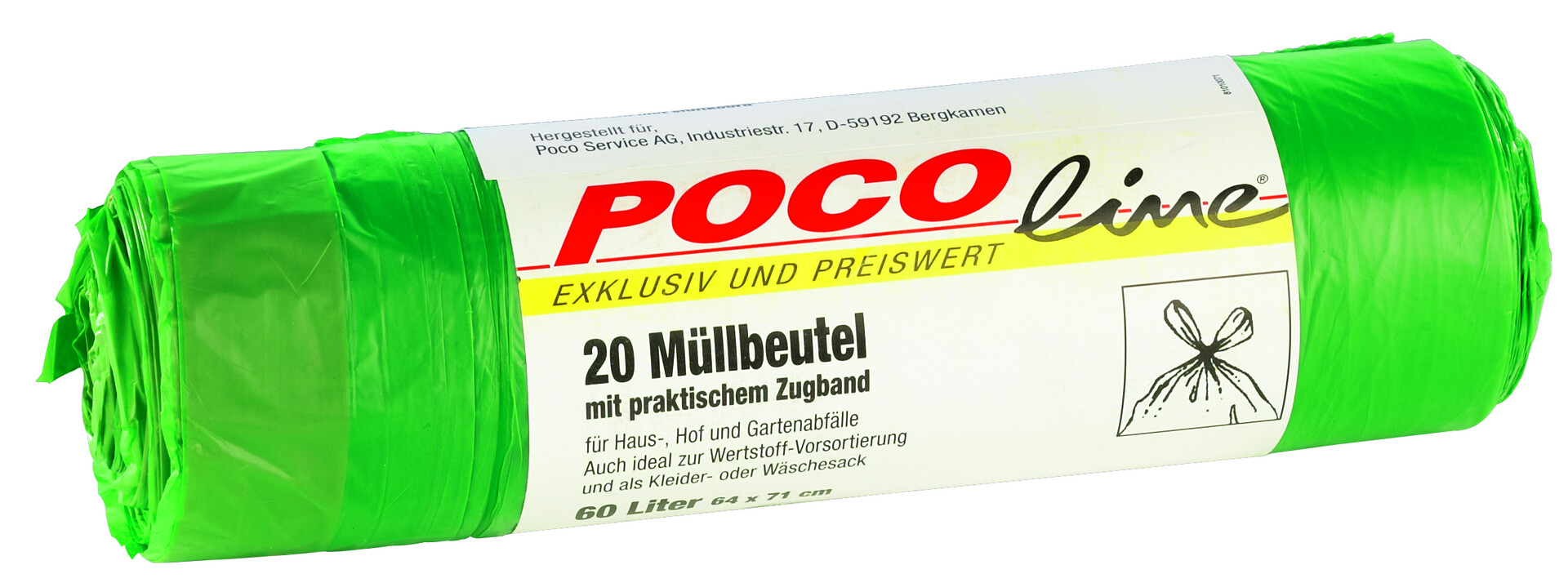 Müllbeutel B/H/T: ca. 22,5x6x6 cm