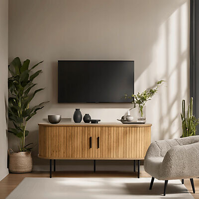 Thumbnail - Lowboard SELVA Eiche Sonoma Nachbildung B/H/T: ca. 120x54x60 cm