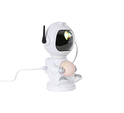 Thumbnail - Nolo Dekoleuchte Astronaut weiß Kunststoff B/H/L: ca. 13x26x13 cm