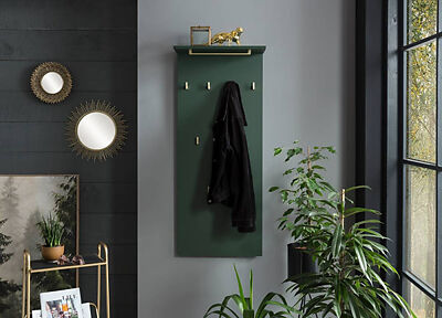 Thumbnail - Wandpaneel Kent waldgrün B/H/T: ca. 50x120,6x20,9 cm