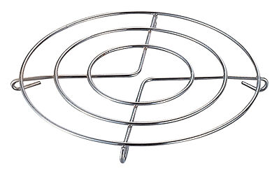 Axentia Topfuntersetzer Chrom Metall B/H/L: ca. 24x2x24 cm