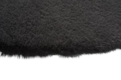 Thumbnail - Fellimitat Moyo stahlgrau B/L: ca. 120x160 cm