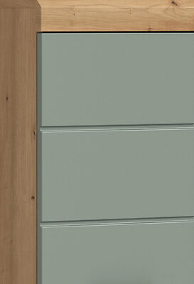 Thumbnail - Badhochschrank Scout Eiche Artisan Nachbildung salbei Nachbildung B/H/T: ca. 37x191x31 cm