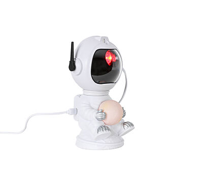 Thumbnail - Nolo Dekoleuchte Astronaut weiß Kunststoff B/H/L: ca. 13x26x13 cm