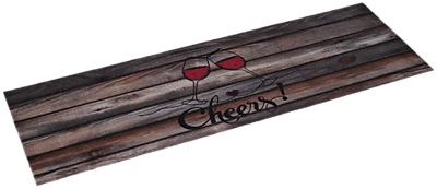 Küchenläufer Cook&amp;Wash, cheers wood bunt B/L: ca. 50x150 cm
