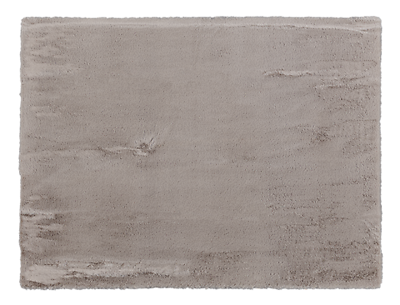 Thumbnail - Fellimitat Moyo taupe B/L: ca. 160x230 cm