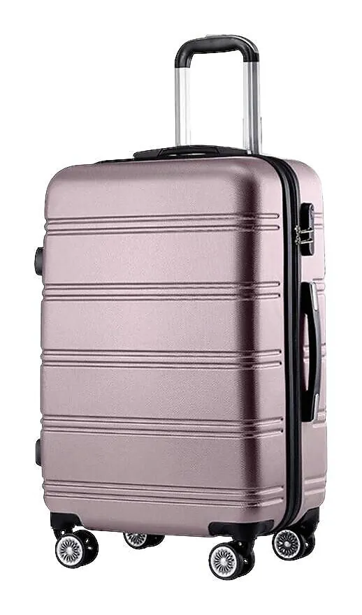 Hartschalenkoffer roségold Kunststoff B/H/L: ca. 45x 66x 26 cm | Rosegold | 45,00/66,00/26,00 cm | 554046601